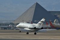 N845QS @ KLAS - Aspen Asset Management Inc. - NetJets Sales Inc. - Oklahoma City, Oklahoma / 2001 Raytheon Aircraft Company Hawker 800XP - by Brad Campbell