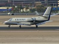 N560AF @ KLAS - Falcon CCV - Wilmington, Delaware / 1990 Cessna 560 - by Brad Campbell