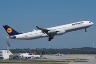 D-AIGP @ EDDM - Airbus A340 of Lufthansa. - by Stefan Rockenbauer