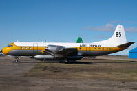 C-GZVM @ CYQF - Air Spray Lockheed L188 Electra - by Yakfreak - VAP