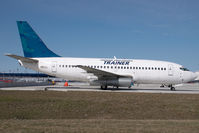 C-FGWJ @ CYYC - ex Westjet Boeing 737-200 - by Yakfreak - VAP