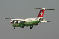 HB-IYS @ BRU - flight LX778 is descending to rwy 25L - by Daniel Vanderauwera