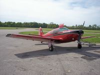 N853C @ KIMS - Beautiful Globe Swift at a re-fueling stop - by Wil Goering