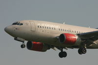 LN-RCT @ BRU - arrival of flight SK4743 from Oslo - by Daniel Vanderauwera
