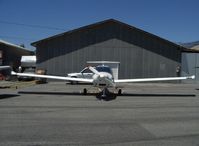 N104KS @ SZP - 1995 Diamond DA-20-A1 KATANA (Samurai Sword), Rotax 912-3 79.9 Hp, 2.27/1 reduction gearing to Hoffman composite Constant Speed prop, Cruise speed at 75% 137 mph, high aspect ratio wing - by Doug Robertson