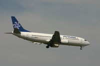 EC-IZG @ BRU - flight JAF5358 is descending to rwy 02 - by Daniel Vanderauwera