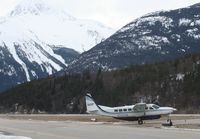 N332AK @ SGY - Taxing for takeoff on a sched to JNU - by Murray Lundberg
