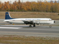 N888DG @ ANC - DC-6-C-118A/Everts Air Cargo/Anchorage - by Ian Woodcock