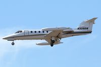 N308BW @ LAX - William Walker Properties Inc.'s 1981 Gates Learjet 35A N308BW from Tulsa Int'l (KTUL) on short-final to RWY 25L. - by Dean Heald