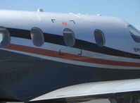 N56RJ @ SZP - 2006 Pilatus PC-12/47, one P&W (Canada) PT6A-67B 1,605 shp free turbine Turboprop flat rated at 1,200 shp, Emergency exit over right wing, 330 Cu. Ft. cabin, the PT6-A is the World's most reliable free turbine turboprop engine - by Doug Robertson