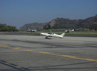 N190AK @ SZP - 2004 Kozloff PULSAR, Rotax 912, taxi off Rwy 22 - by Doug Robertson