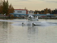 N5316D @ LHD - Cessna 180A/Anchorage-Lake Hood - by Ian Woodcock