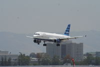 N519JB @ KSJC - Airbus A320 - by Mark Pasqualino