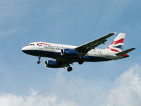 G-EUPF @ EGPF - A319/British Airways/Glasgow - by Ian Woodcock