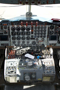 C-GHZI @ CYQF - Air Spray Lockheed Electra - by Yakfreak - VAP