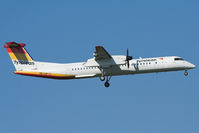 OE-LGF @ LOWW - Dash 8-400. The last in Tyrolean collors. - by Stefan Rockenbauer