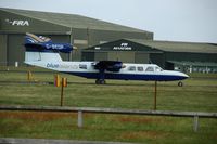 G-BEDP @ BOH - BLUE ISLANDS BN-2A MK 3 TRISLANDER - by Patrick Clements