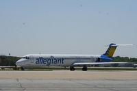 N887GA @ KRFD - MD-82 - by Mark Pasqualino