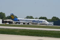 N887GA @ KRFD - MD-82 - by Mark Pasqualino