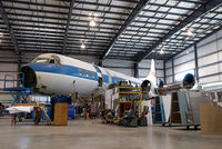 C-FLJO @ CYQF - Air Spray Lockheed Electra still in NASA cs - by Yakfreak - VAP