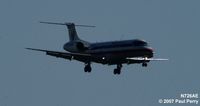N726AE @ RDU - American Eagle flight ready for some runway time - by Paul Perry