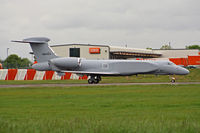 N944GA @ EGPH - A rare visitor, first of type on UK soil. Heading to the Israeli AF, to become serial 544 - by Tartanpics