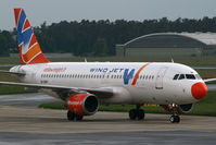 EI-DNP @ GRZ - Windjet A320-212 arriving from Rome - by Stefan Mager