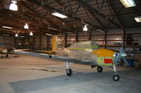 N8226E @ IS65 - Beech T-34B  at the paint shop - by Mark Pasqualino