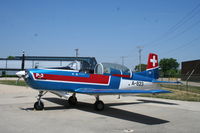 N4103T @ KRFD - Pilatus P3-05 - by Mark Pasqualino