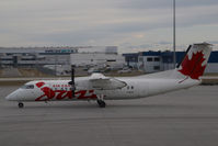 C-GNON @ YYC - Jazz Dash8-300 - by Yakfreak - VAP