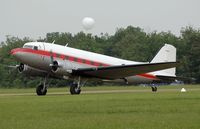 N49AG - DC-3A at the LFFQ airshow 2007 - by Volker Hilpert