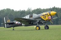G-KITT - P-40N at the LFFQ airshow 2007 - by Volker Hilpert