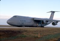 86-0011 @ CID - C-5B in for Presidential support - by Glenn E. Chatfield
