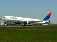N188DN @ LKPR - B767-332 - Opening new direct line from/to Atlanta - by Martin Myslivec