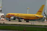 G-BMRH @ BRU - apron of DHL - by Daniel Vanderauwera