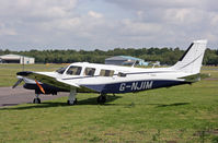 G-NJIM @ EGHH - PA.32R-301T Turbo Saratoga SP - by Les Rickman