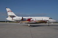 HB-JEG @ VIE - Falcon 2000 - by Yakfreak - VAP