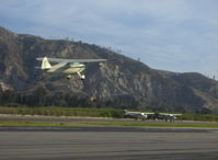N5852H @ SZP - 1949 Piper PA-16 CLIPPER, Lycoming O-235-C1 115 Hp, early evening takeoff climb Rwy 22 - by Doug Robertson
