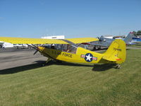 N1316V @ I95 - Kenton, OH breakfast fly-in.  Post war 85 HP L16 (military Champ) - by Bob Simmermon