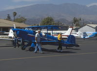 N104A @ SZP - 1947 Bucker Jungmann BU 1.131, Lycoming O&VO-360 180 Hp upgrade, spotting aircraft - by Doug Robertson
