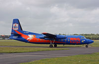 TC-MBH @ EGHH - Fokker Friendship F.27 - by Les Rickman