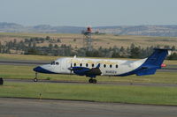 N140ZV @ KBIL - Beech 1900D - by Mark Pasqualino