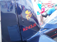 N243JG @ KFNL - Starboard Tail Detail - by Bluedharma
