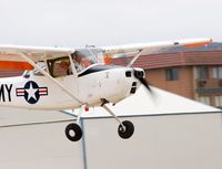 N5247G @ LPC - On final West Coast Pipe Cub Fly-In 2007 Lompoc Calif - by Mike Madrid