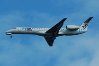 G-ERJA @ EGCC - Flybe - Landing - by David Burrell