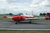 G-BVEZ @ EGBP - Jet Provost T3A at Kemble airfield, RAF serial XM479 - by Henk van Capelle