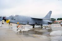 146860 @ NBU - RF-8G at the open house. Last operational F-8 in the Navy.  Now at the National Air & Space Museum - by Glenn E. Chatfield