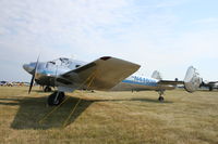 N44638 @ KOSH - Beech D18S - by Mark Pasqualino