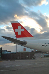 HB-JMA @ LSZH - close up tail - by eap_spotter
