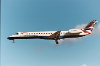 G-EMBW @ EBBR - arrival of flight BE7181 to rwy 25L - by Daniel Vanderauwera